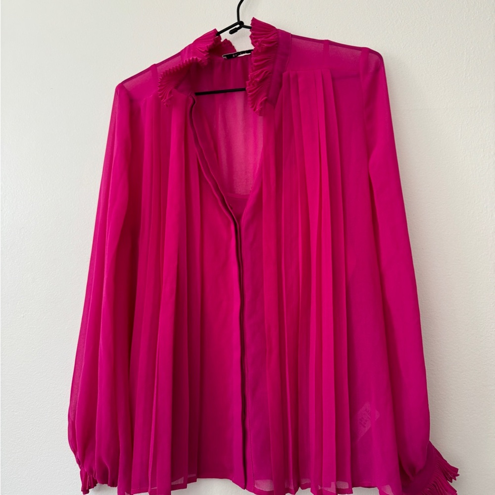 M&S Per Una top Magenta color US size 8